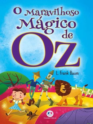 cover image of O maravilhoso mágico de Oz